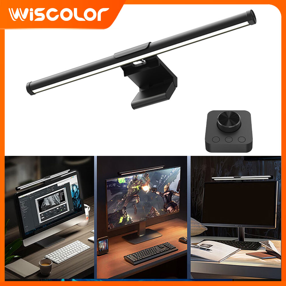 Desk Setup No Monitor - شريط إضاءة LED قابل للتعتيم للشاشة