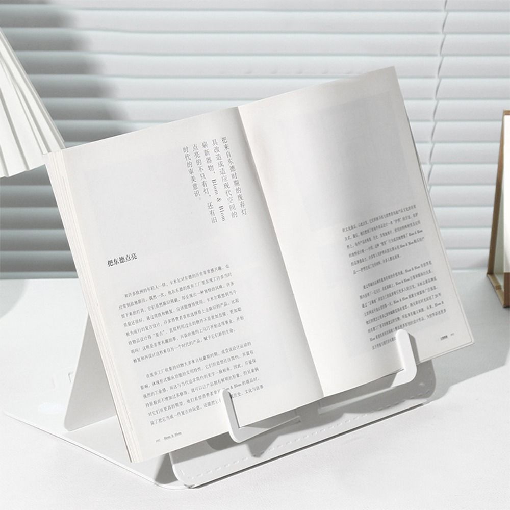 Desk Setup Shelf - رف قراءة بسيط محمول قابل للطي،