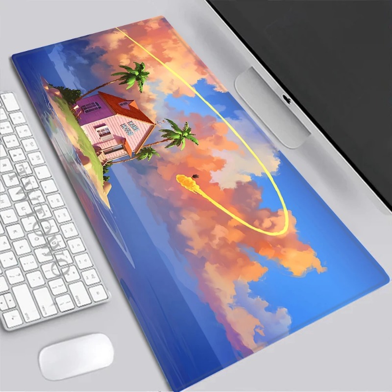 Desk Setup Essentials - Goku Dragons Mousepads HD الطباعة ألعاب