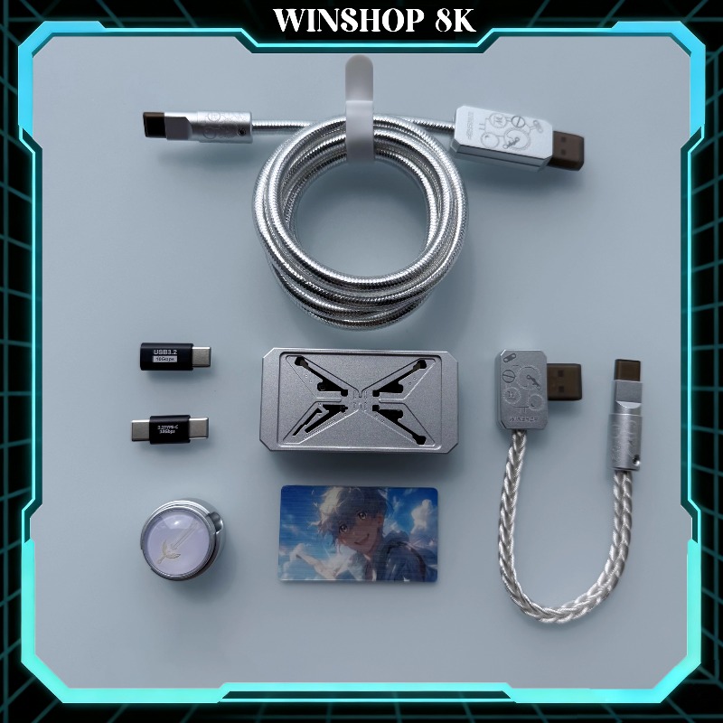 Desk Setup Aesthetic - موزع USB من WINSHOP Esports HUB