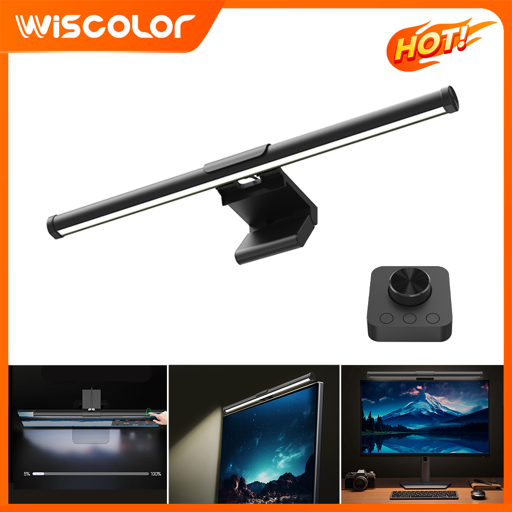 Desk Setup No Monitor - شريط إضاءة ذكي لشاشة الكمبيوتر بتقنية