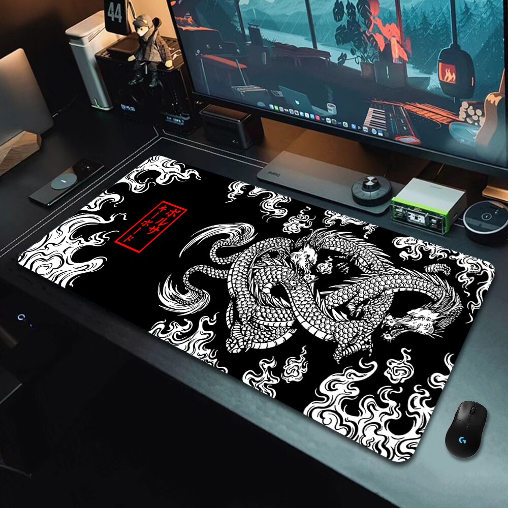 Desk Setup Japan - لوحة مفاتيح كبيرة لللاعبين من التنين