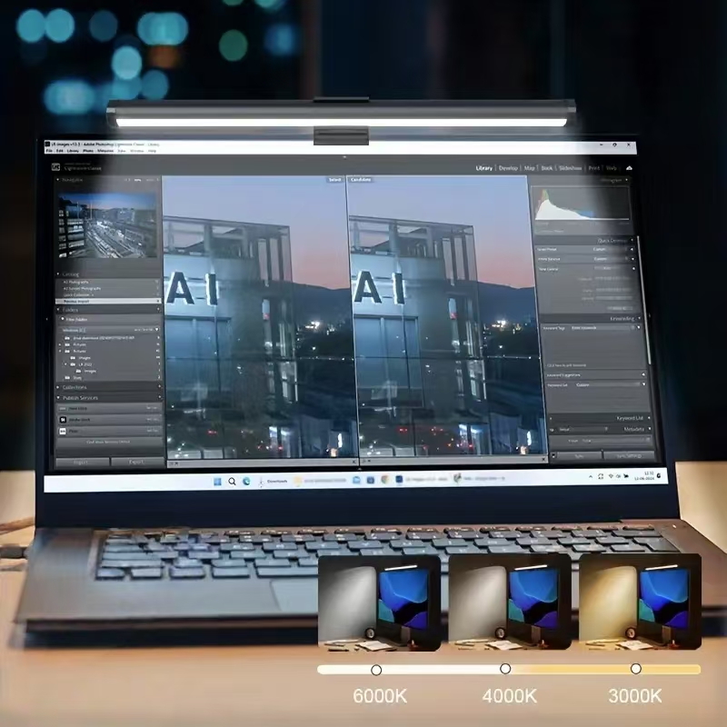 Desk Setup No Monitor - مصباح مكتب LED قابل للتعليق على