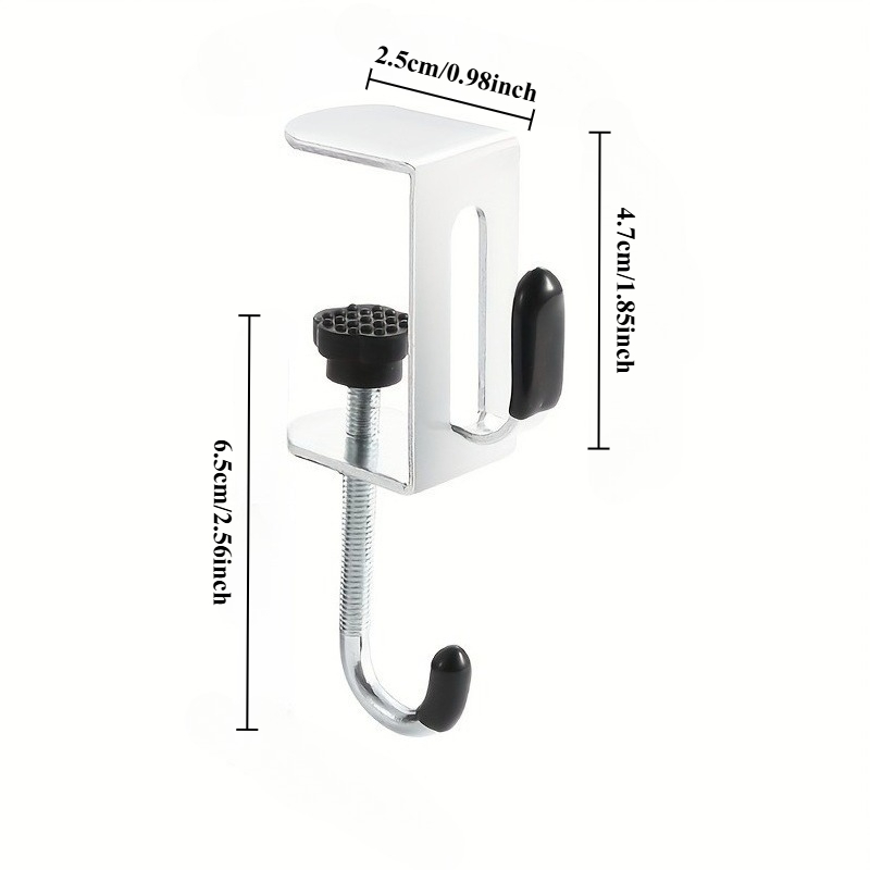 حامل حقائب للطاولة، مشبك حقيبة - مراجعة Desk Setup Shelf وسعره