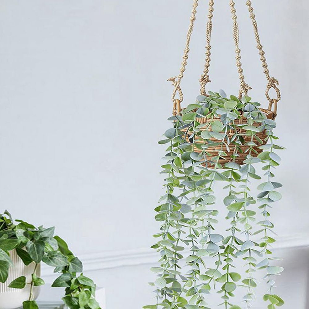 نباتات صناعية معلقة من اللبلاب - مراجعة Desk Setup Plants وسعره