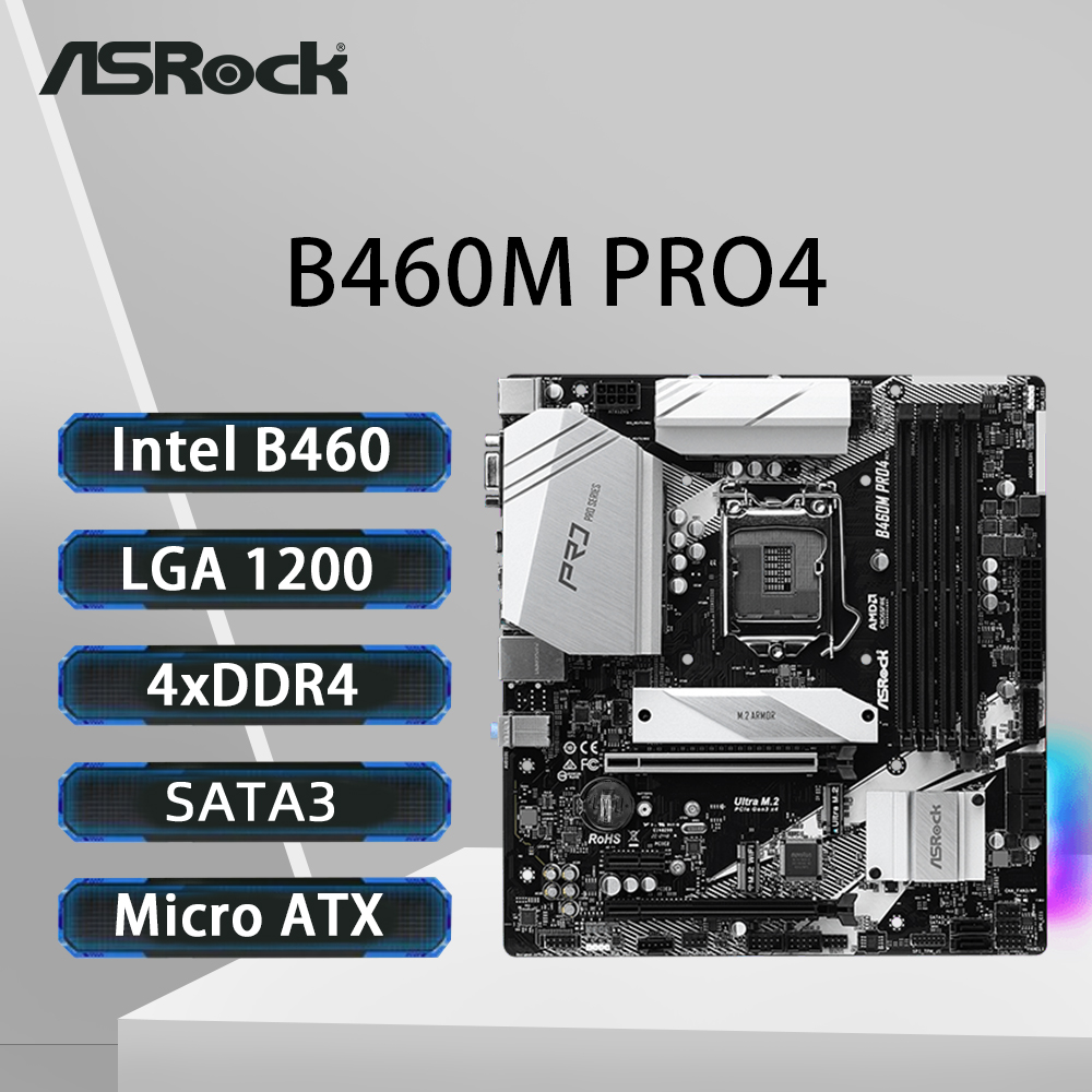 اللوحة الأم ASRock B460M PRO4  - مراجعة Intel Cpu Core I5 وسعره