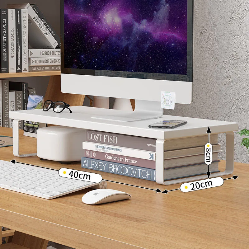 رف تخزين بسيط، حامل كمبيوتر مح - مراجعة Monitor Riser Wood وسعره