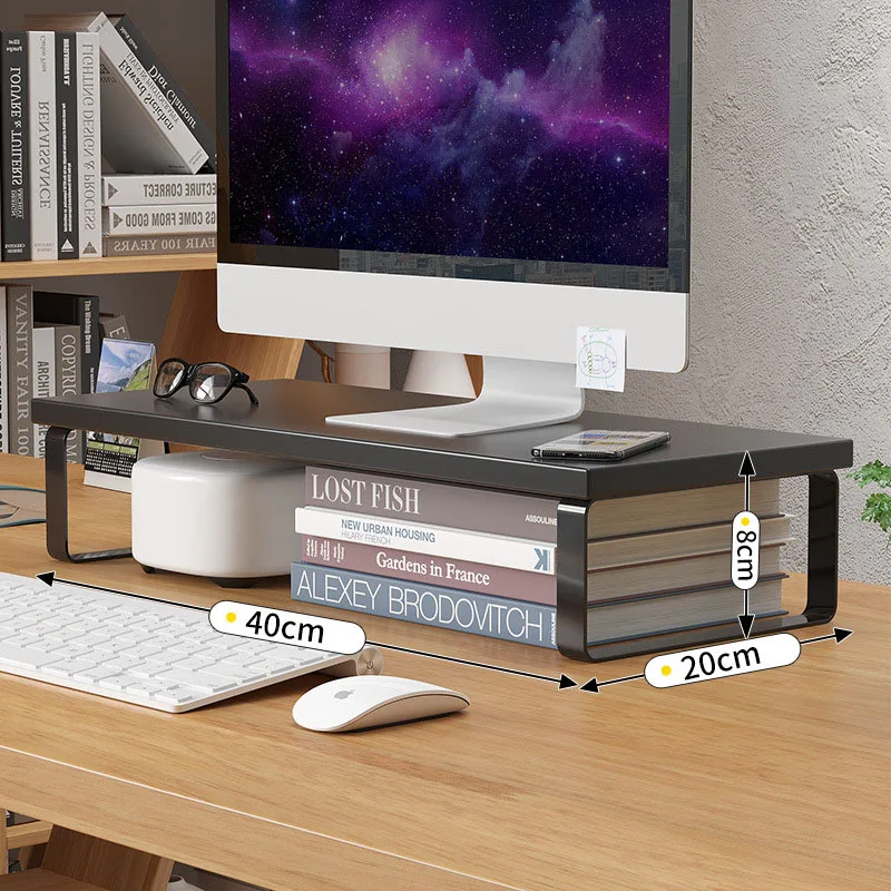 رف تخزين بسيط، حامل كمبيوتر مح - مراجعة Monitor Riser Wood وسعره