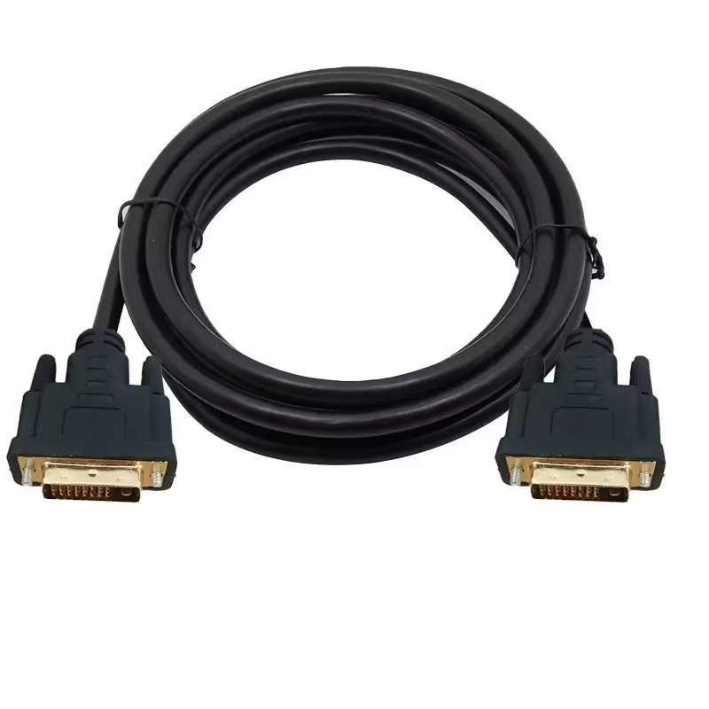 كابل DVI-D ثنائي الوصلة (25 سن - مراجعة Dual Monitor Desk Setup وسعره