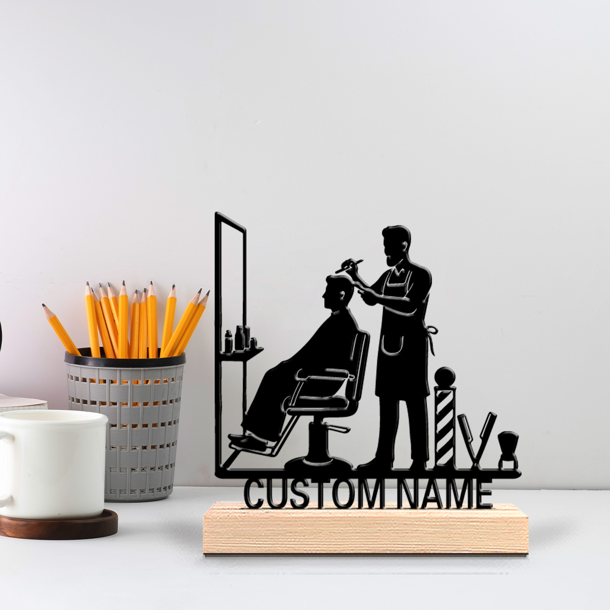 قطعة واحدة من ديكور مكتبي مخصص - مراجعة Desk Setup Decor وسعره