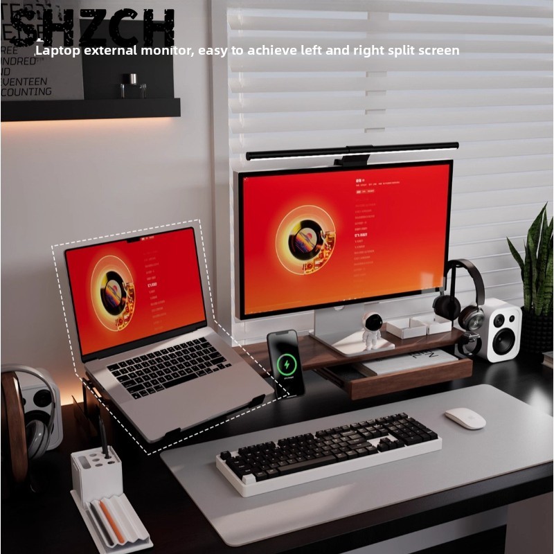 حامل شاشة Z3 Pro معياري من الخ - مراجعة Monitor Riser Wood وسعره