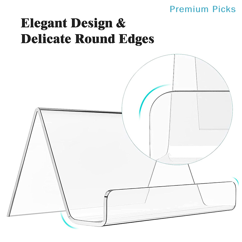 حامل بطاقات عمل شفاف من الأكري - مراجعة Desk Setup Shelf وسعره