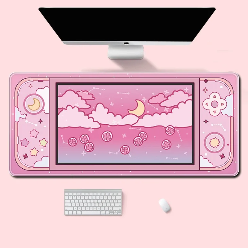 القمر والنجوم كبيرة مكتب حصيرة - مراجعة Desk Setup Aesthetic وسعره