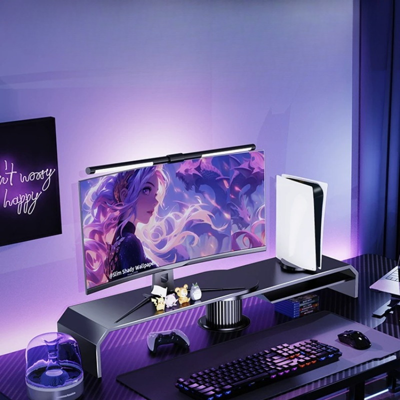 حامل شاشة مزدوج للألعاب، رافع  - مراجعة Dual Monitor Desk Setup وسعره