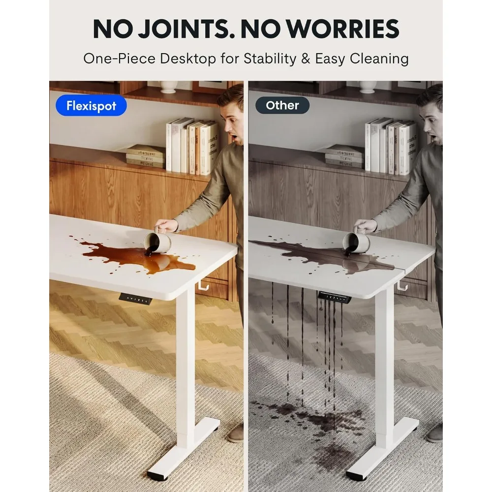 مكتب قابل للتحويل FLEXISPOT EN - مراجعة Dual Monitor Desk Setup وسعره