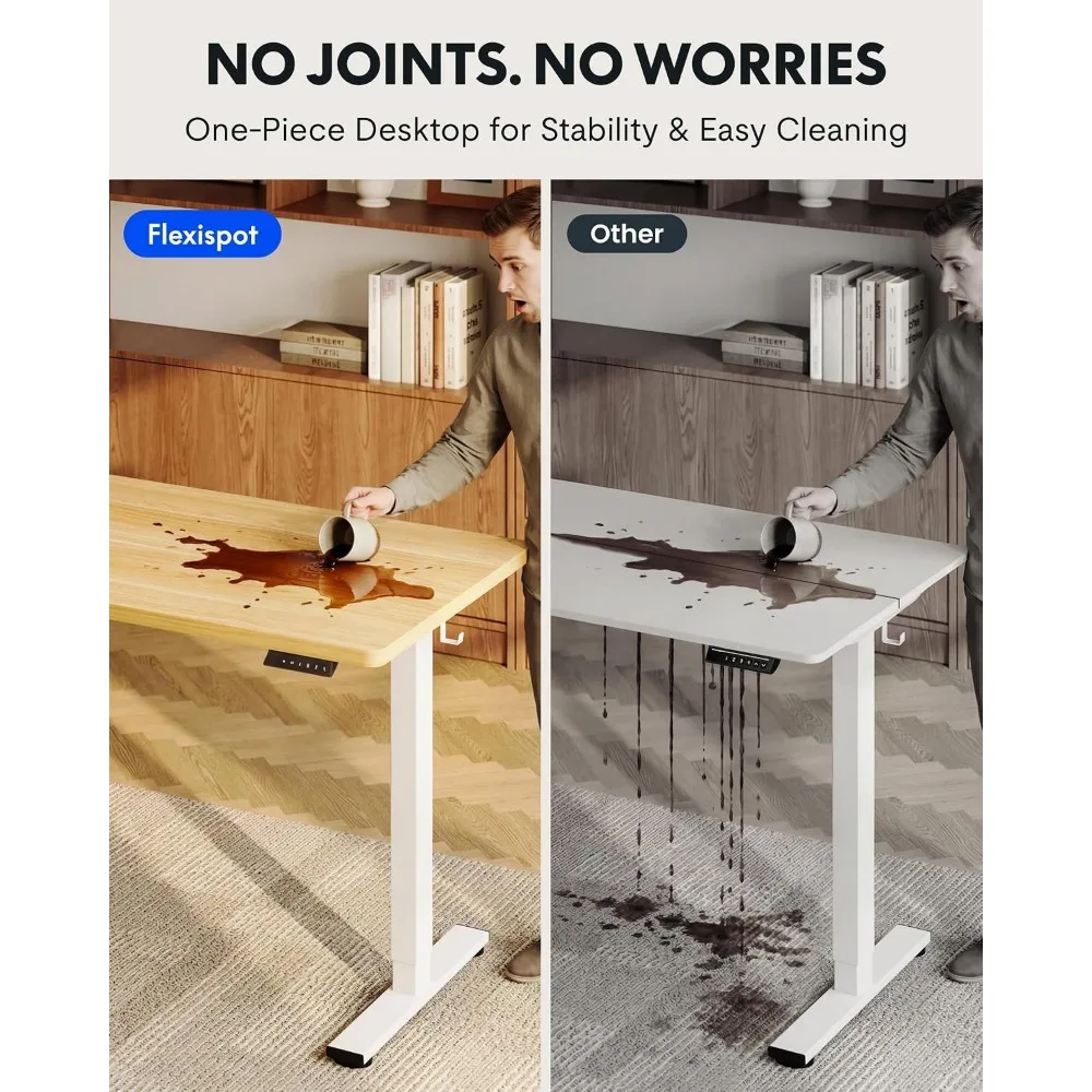 مكتب قائم من قطعة واحدة مقاس 4 - مراجعة Dual Monitor Desk Setup وسعره