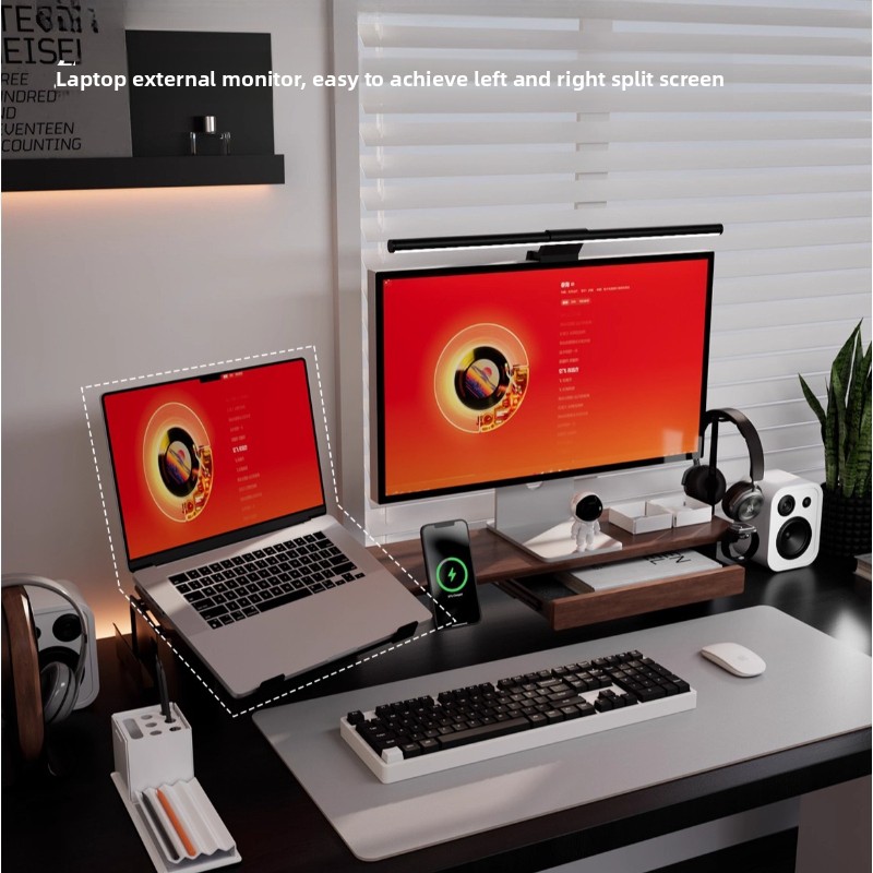 Z3 Pro وحدات مراقب الناهض الخش - مراجعة Monitor Riser Wood وسعره