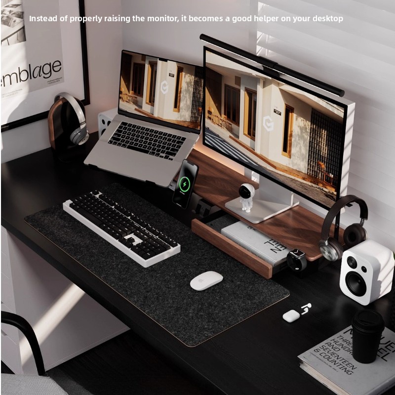 Z3 Pro وحدات مراقب الناهض الخش - مراجعة Monitor Riser Wood وسعره