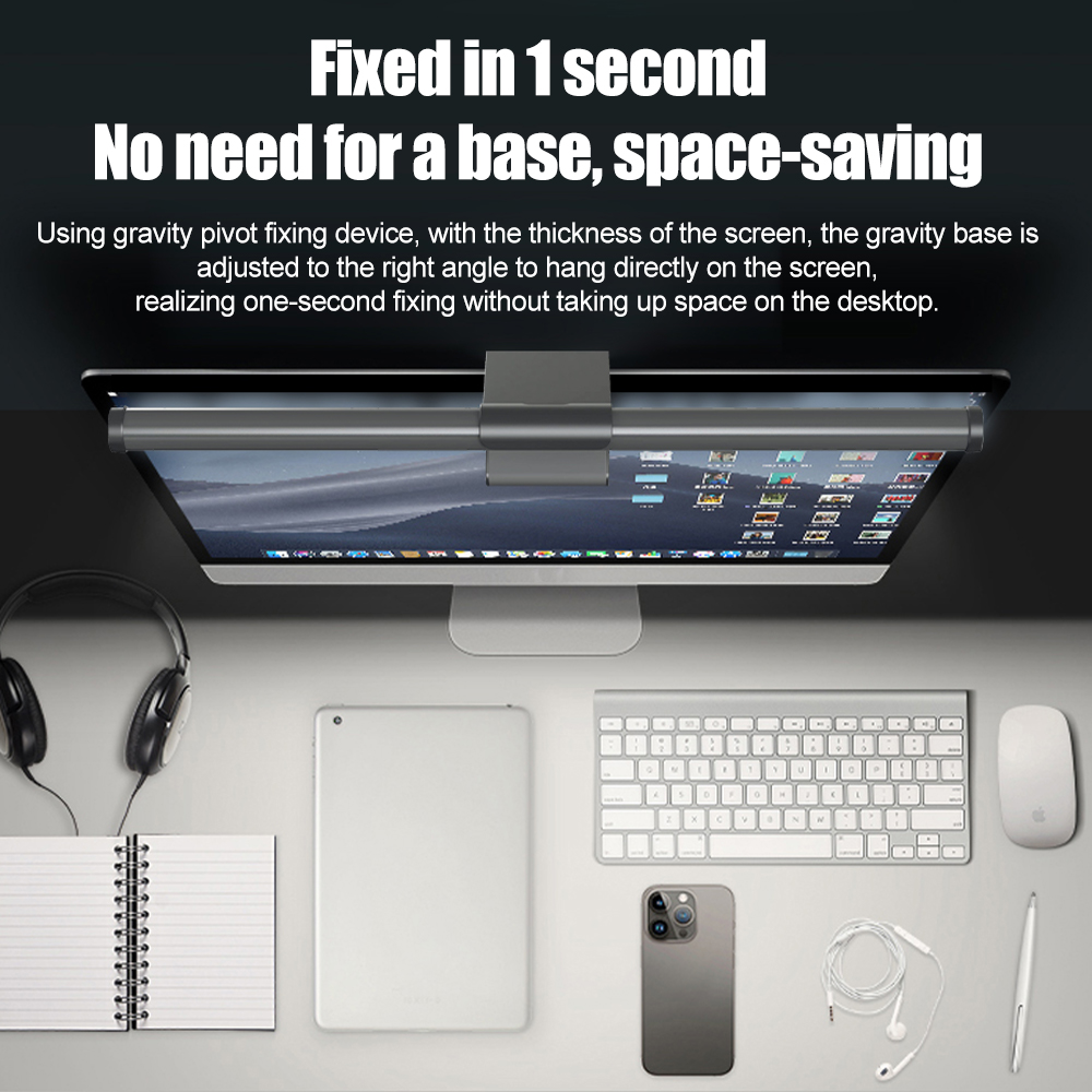شريط إضاءة LED قابل للتعتيم لل - مراجعة Desk Setup No Monitor وسعره