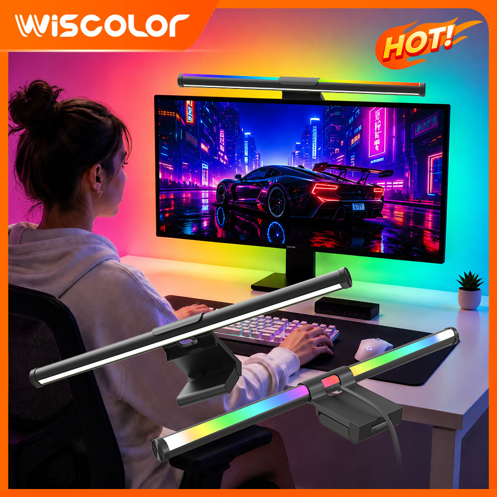 شريط إضاءة واي فاي للشاشة، مصب - مراجعة Desk Setup No Monitor وسعره