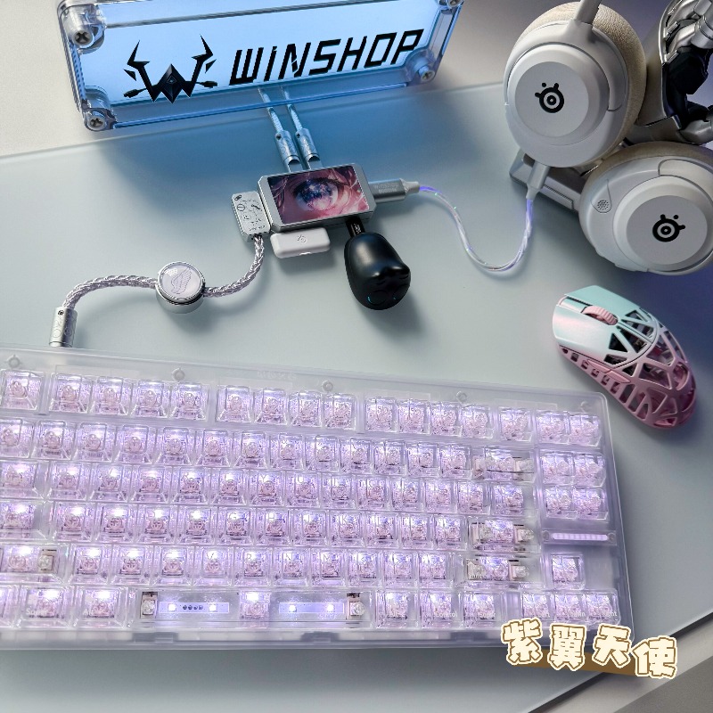موزع USB من WINSHOP Esports HU - مراجعة Desk Setup Aesthetic وسعره