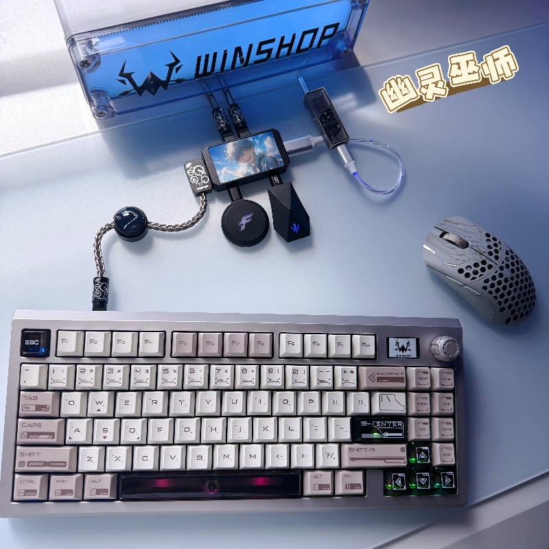 موزع USB من WINSHOP Esports HU - مراجعة Desk Setup Aesthetic وسعره