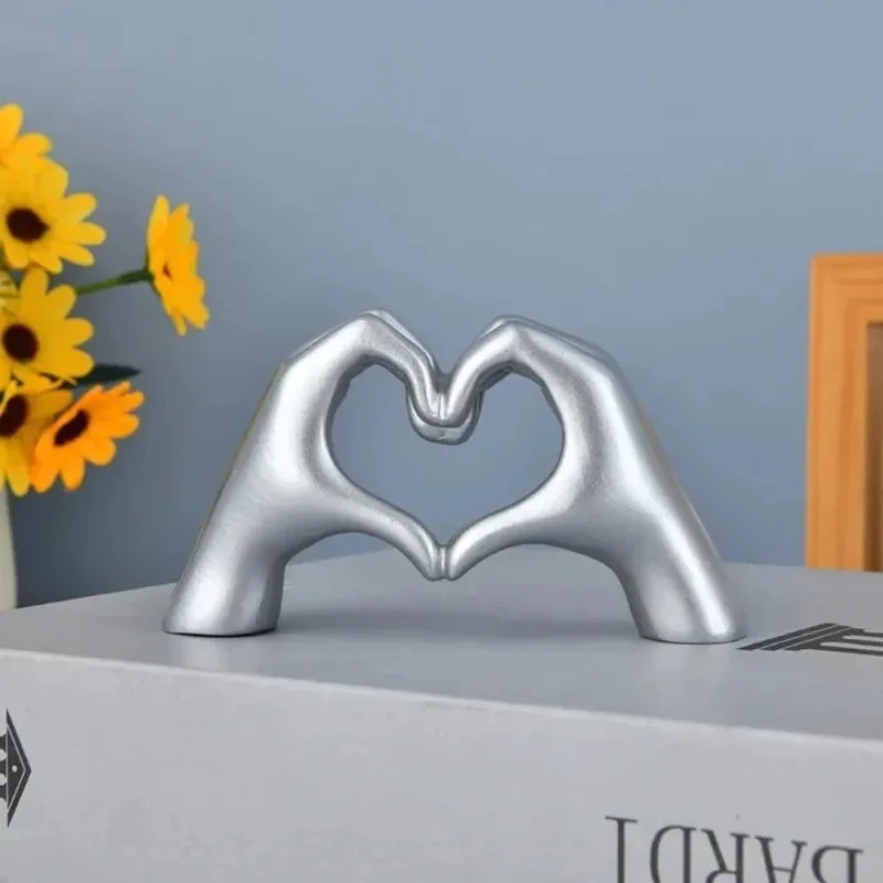 تمثال على شكل قلب يدوي، قطعة د - مراجعة Desk Setup Shelf وسعره