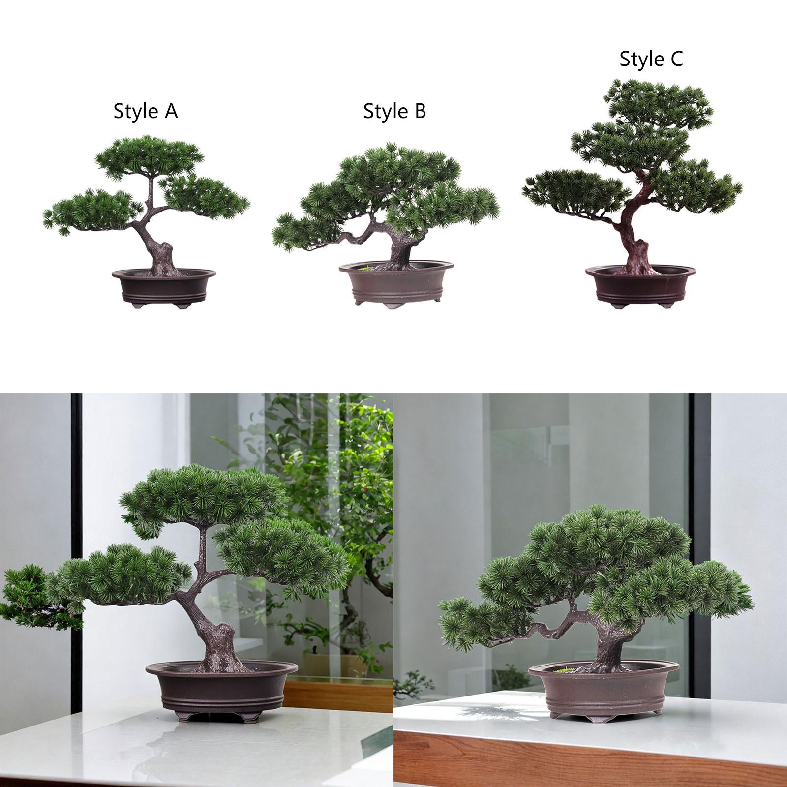 محاكاة شجرة نبات محفوظ بوعاء ، - مراجعة Desk Setup Plants وسعره