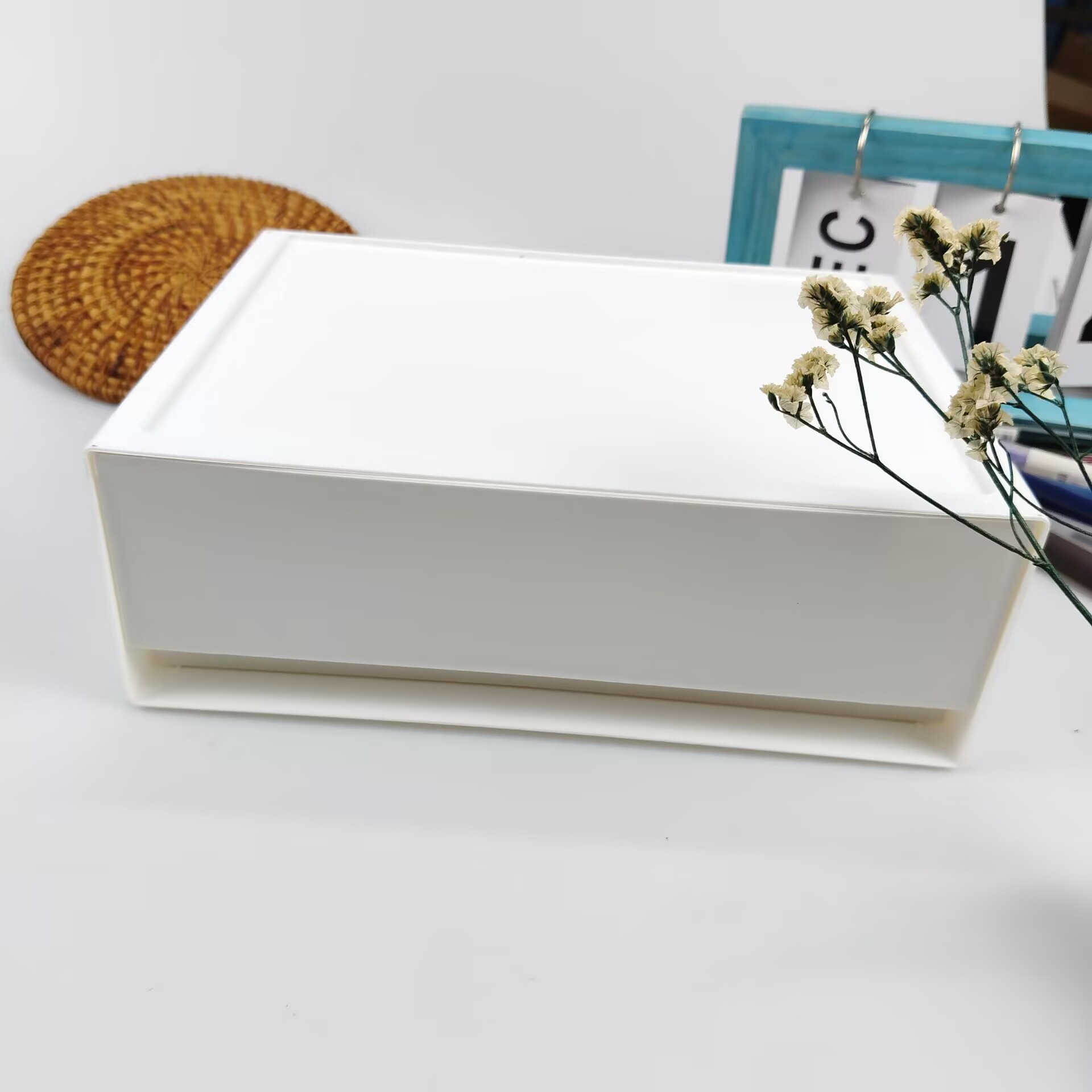 صندوق تخزين سطح المكتب، درج، ر - مراجعة Desk Setup Shelf وسعره