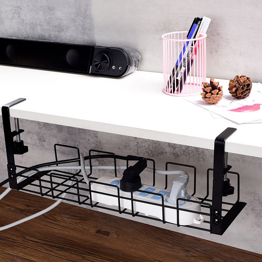 صندوق إدارة الكابلات تحت المكت - مراجعة Desk Setup Shelf وسعره