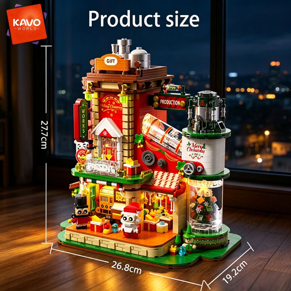 مجموعة بناء KAVOWORLD 2775 قطع - مراجعة Desk Setup Options وسعره