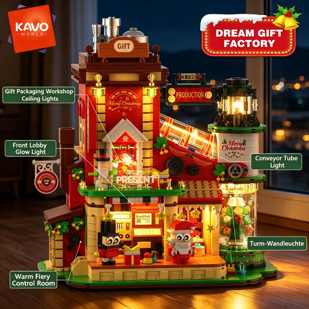 مجموعة بناء KAVOWORLD 2775 قطع - مراجعة Desk Setup Options وسعره